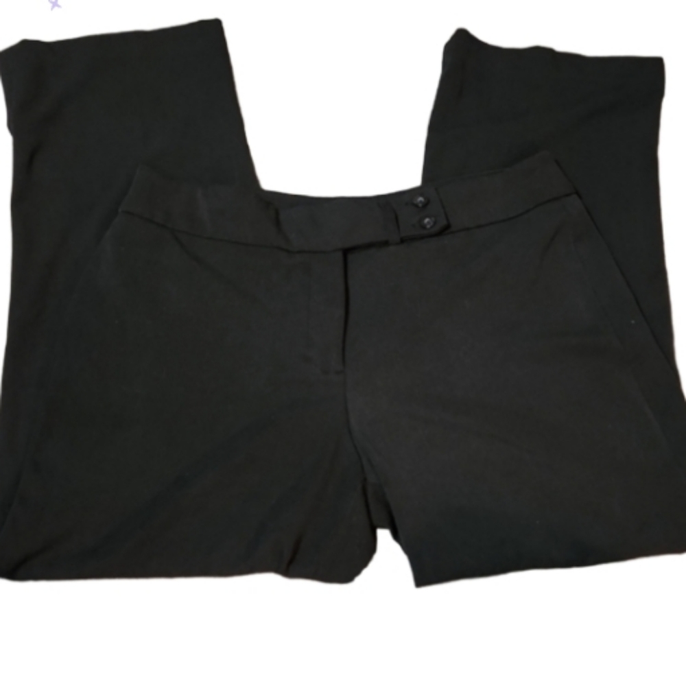 Gloria Vanderbilt black slacks. 14